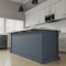 Ekena Millwork Hidden Support Steel Heavy Duty Bracket w/ Back Plate, Powder Coated Black 2 1/2"W x 22"D x 4"H BKTM02X22X04HBPBL - alternate 8